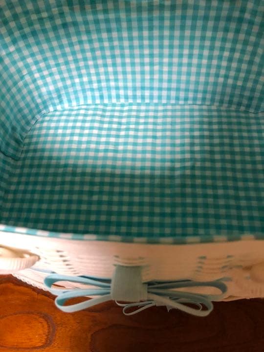 リボン天使様　ピクニックバッグ完成品