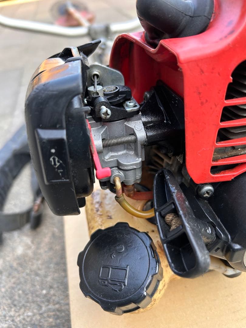 マルナカ草刈機　三菱エンジン　動作確認済み