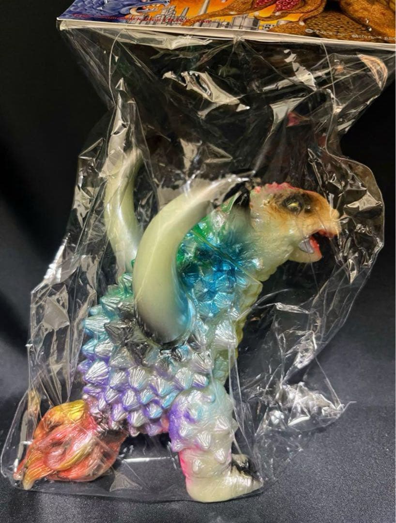 未開封　ヤモマークの大怪獣シリーズ ゴクドン 水色 ブルー ソフビ　怪獣