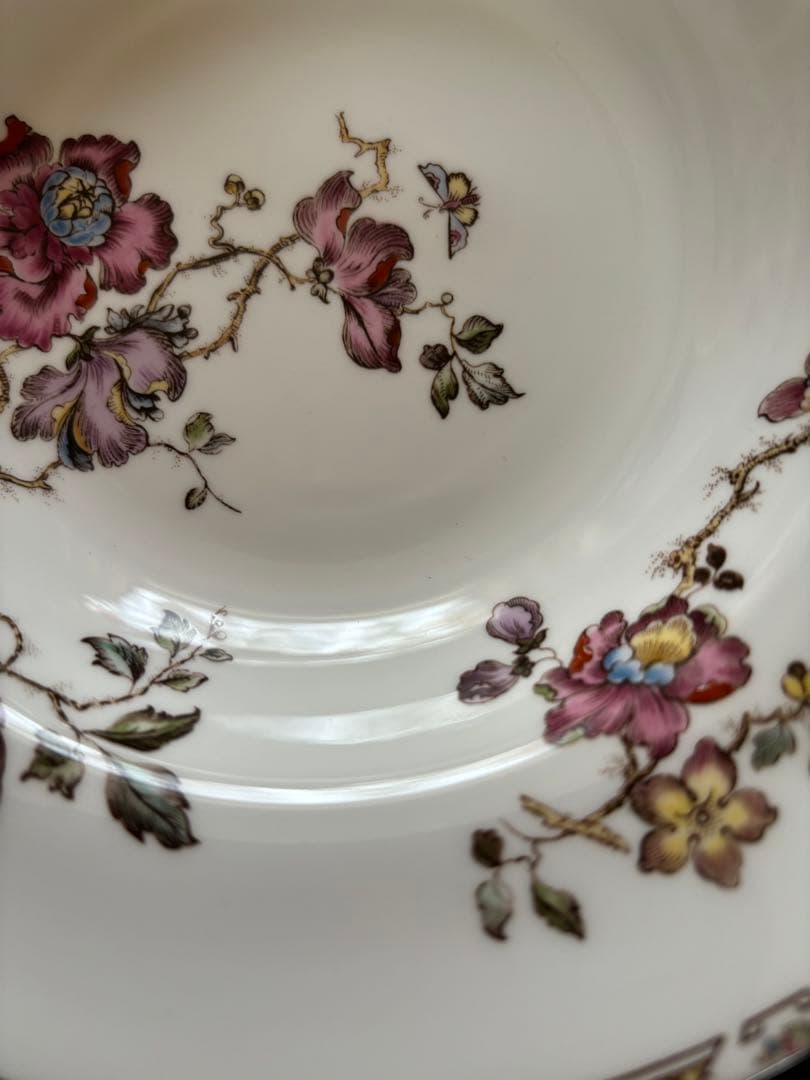 希少❣️未使用美品❣️ウエッジウッド スワロー シノワズリ スープ皿2