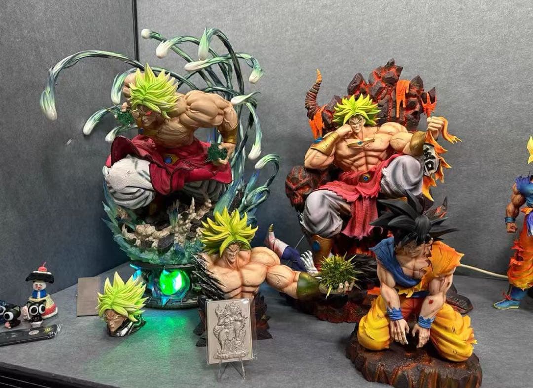 ドラゴンボール ブロリー ガレキ ガレージキット スタチュー X⑤⑧