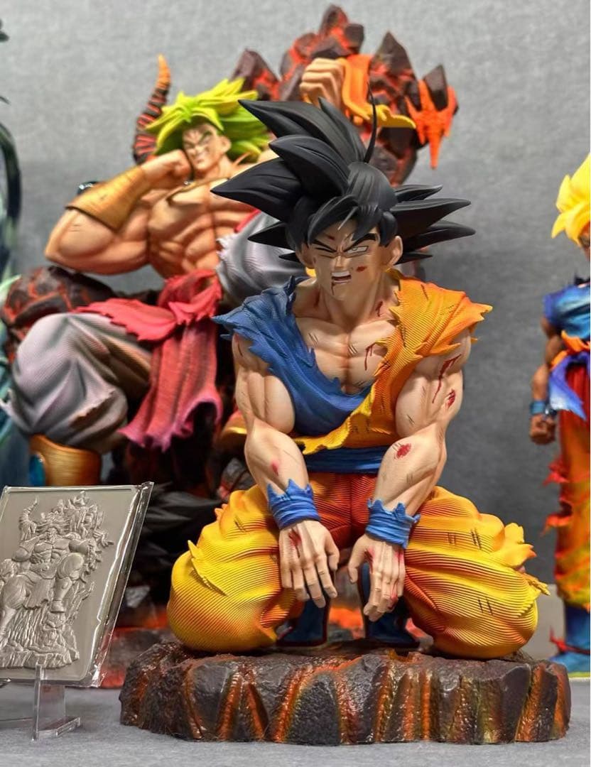 ドラゴンボール ブロリー ガレキ ガレージキット スタチュー X⑤⑧