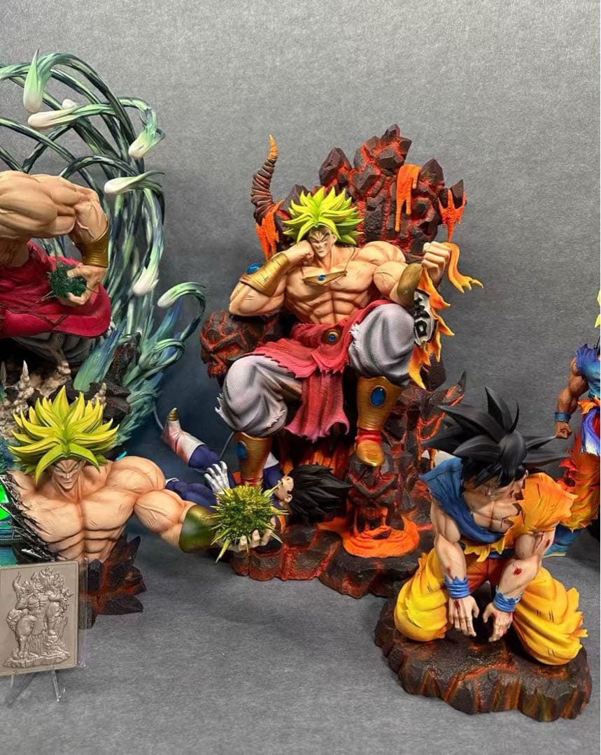 ドラゴンボール ブロリー ガレキ ガレージキット スタチュー X⑤⑧