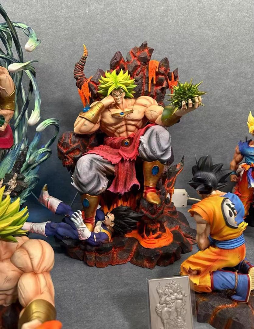 ドラゴンボール ブロリー ガレキ ガレージキット スタチュー X⑤⑧