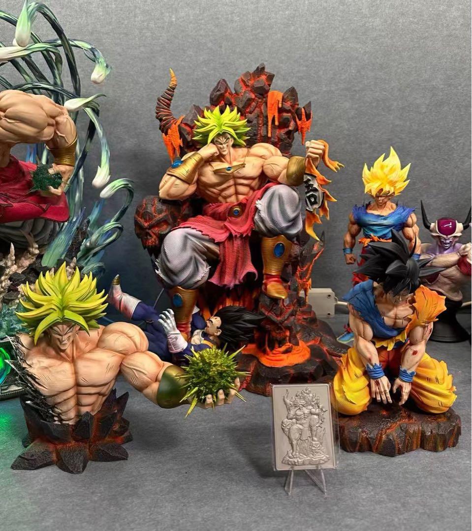 ドラゴンボール ブロリー ガレキ ガレージキット スタチュー X⑤⑧