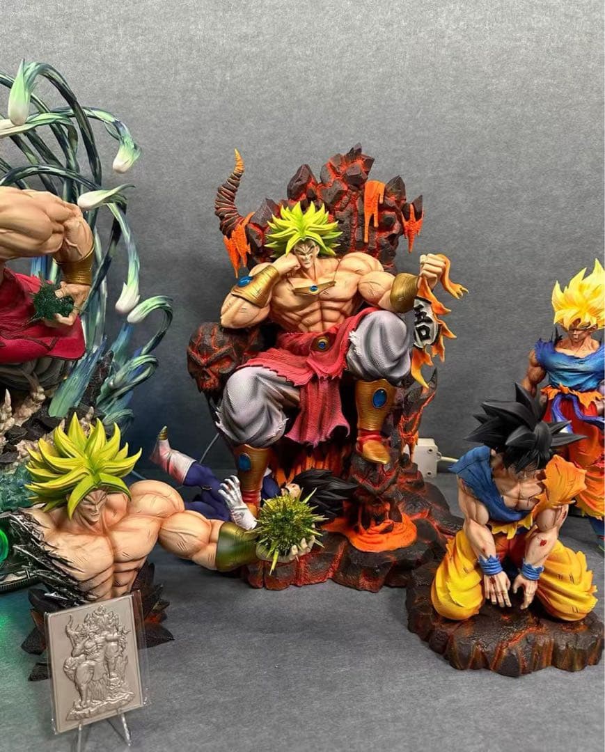 ドラゴンボール ブロリー ガレキ ガレージキット スタチュー X⑤⑧
