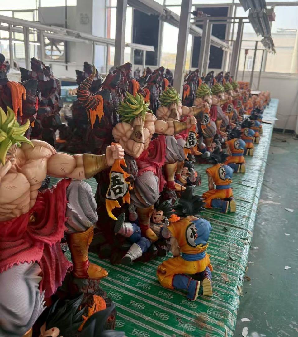 ドラゴンボール ブロリー ガレキ ガレージキット スタチュー X⑤⑧