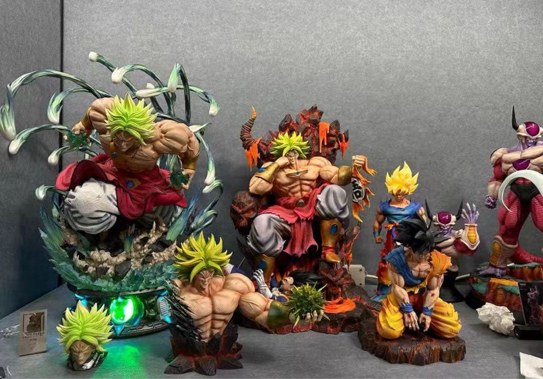 ドラゴンボール ブロリー ガレキ ガレージキット スタチュー X⑤⑧