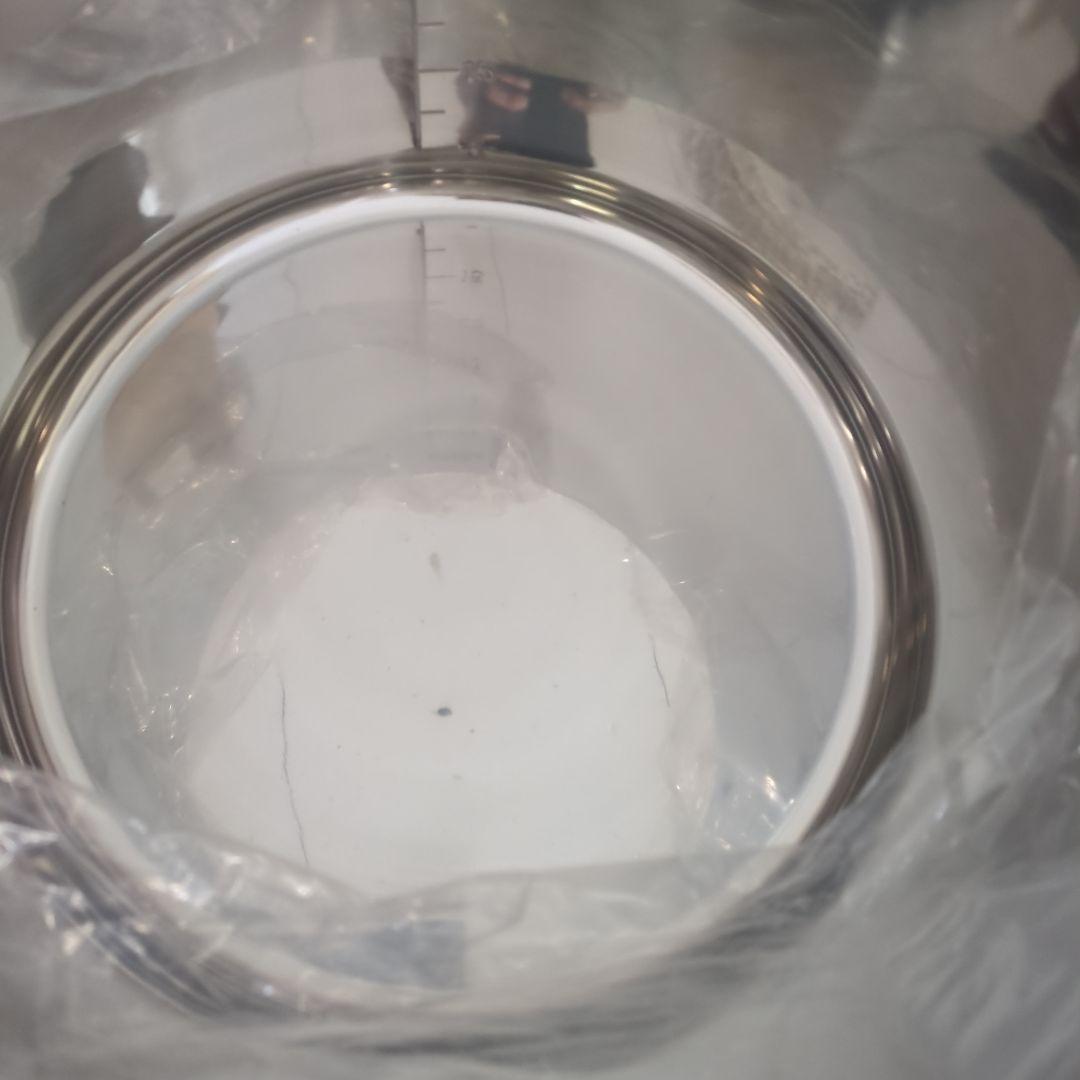 新品大容量業務用モリブデン SUS316 深型寸胴鍋 45cm耐酸性蓋付き