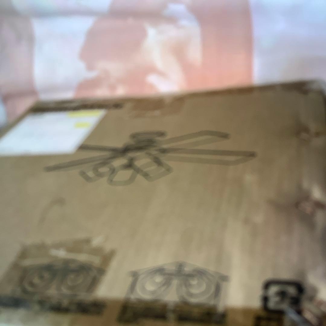 Parrot Uncle シーリングファン 4枚羽根 3灯 黒木目調