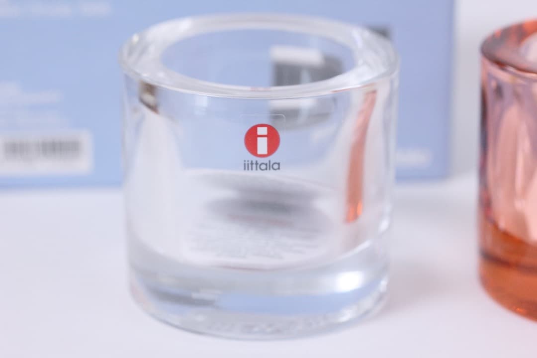 4338 kivi サーモンピンク クリア 2個セット iittala - メルカリ