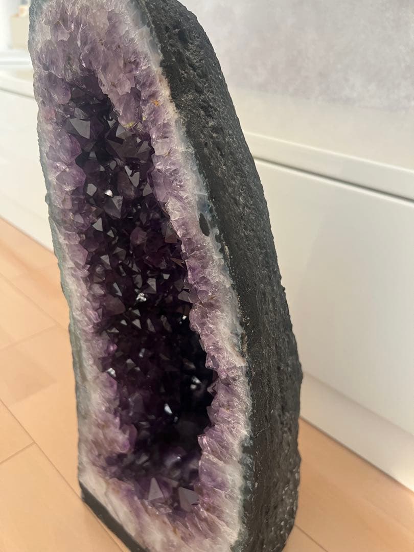 9/22まで限定値下げ‼️アメジストドーム☆極美紫☆希少☆高48㎝☆21k☆原石