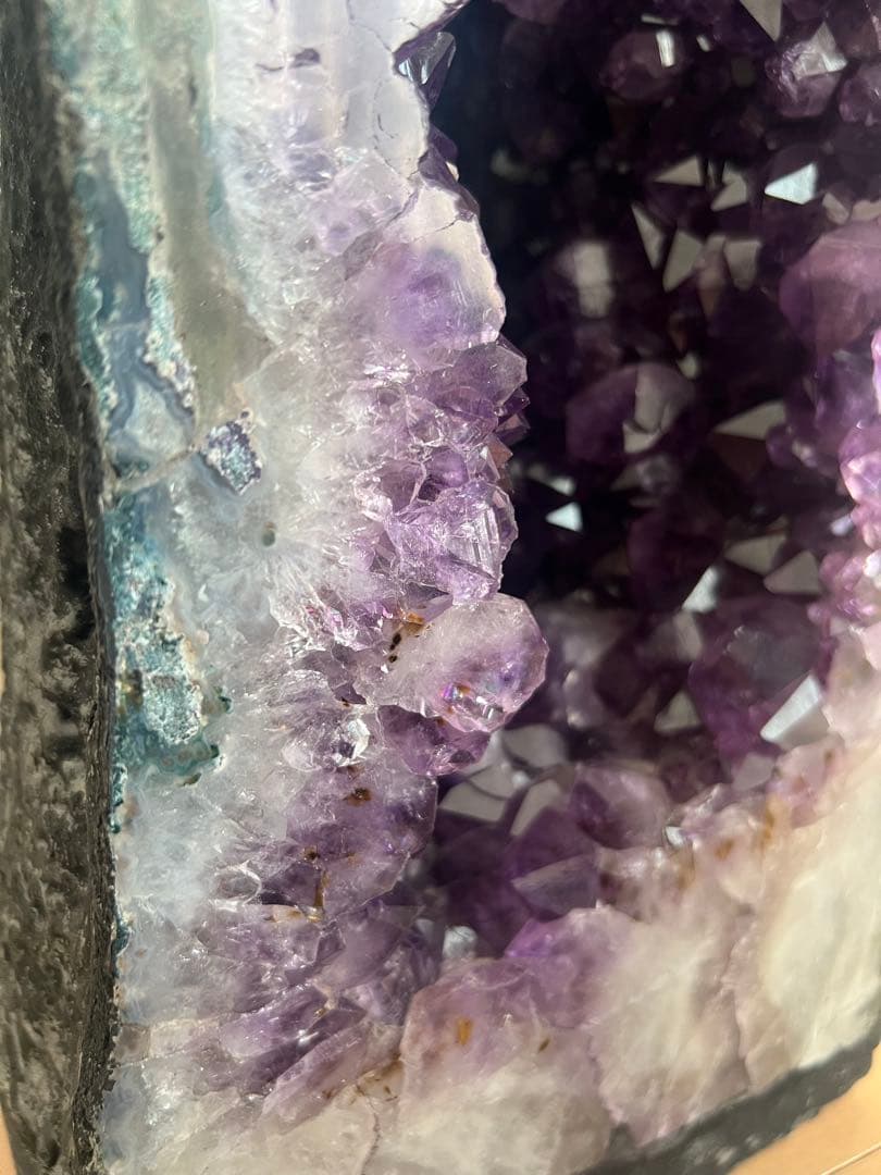 9/22まで限定値下げ‼️アメジストドーム☆極美紫☆希少☆高48㎝☆21k☆原石