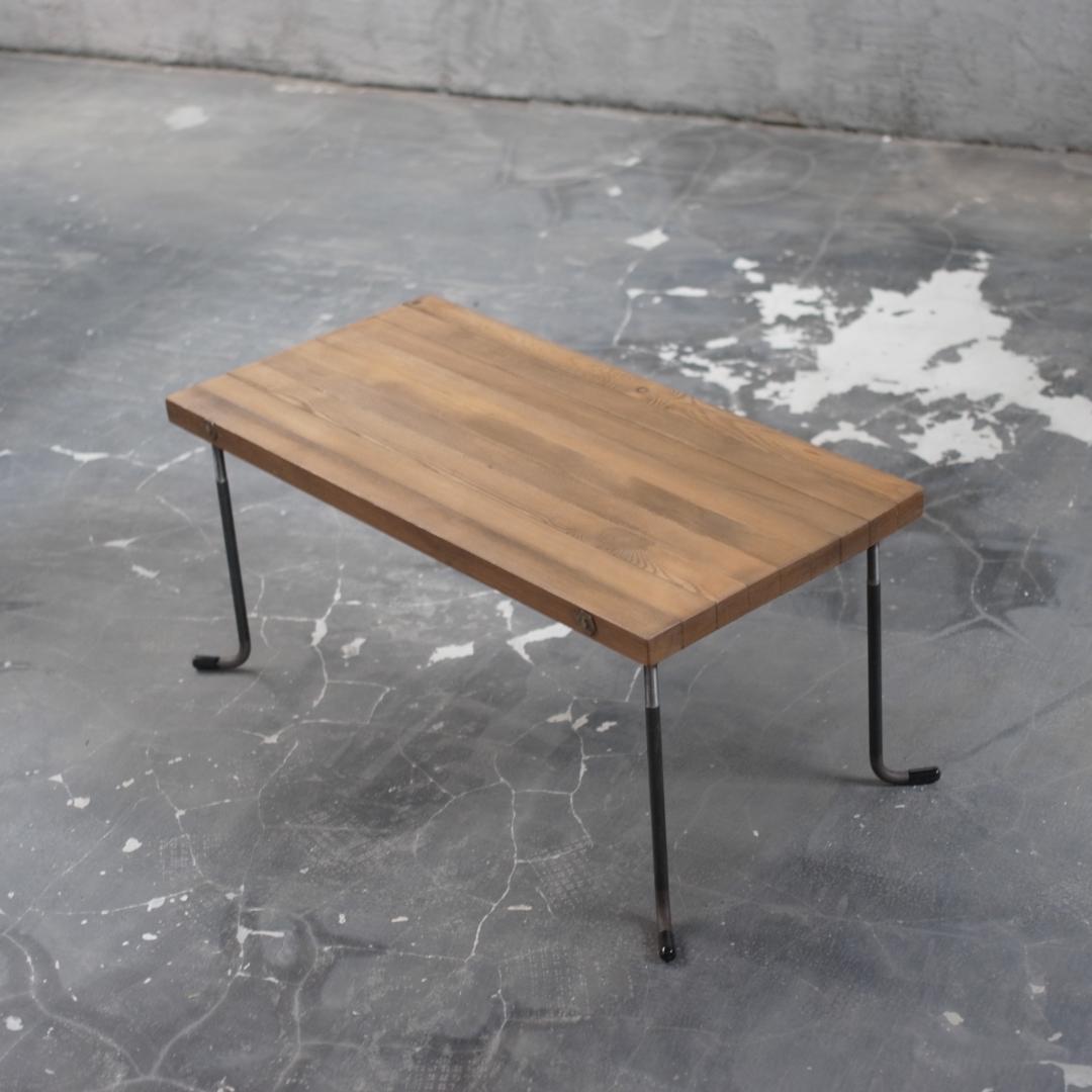 SALE【現品販売】アイアン ローテーブル 机 鉄脚 鉄 テーブル tab36