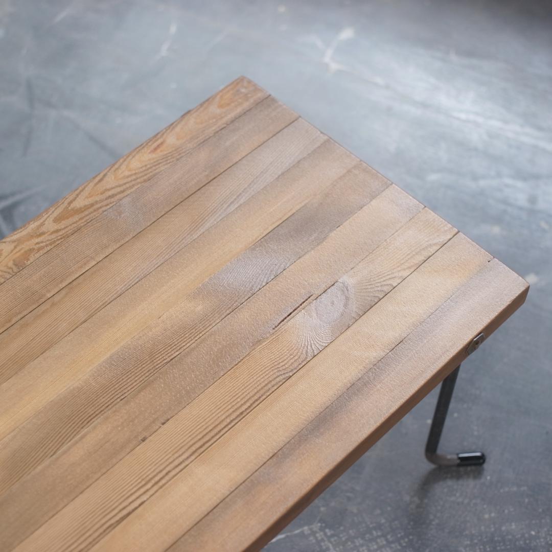 SALE【現品販売】アイアン ローテーブル 机 鉄脚 鉄 テーブル tab36