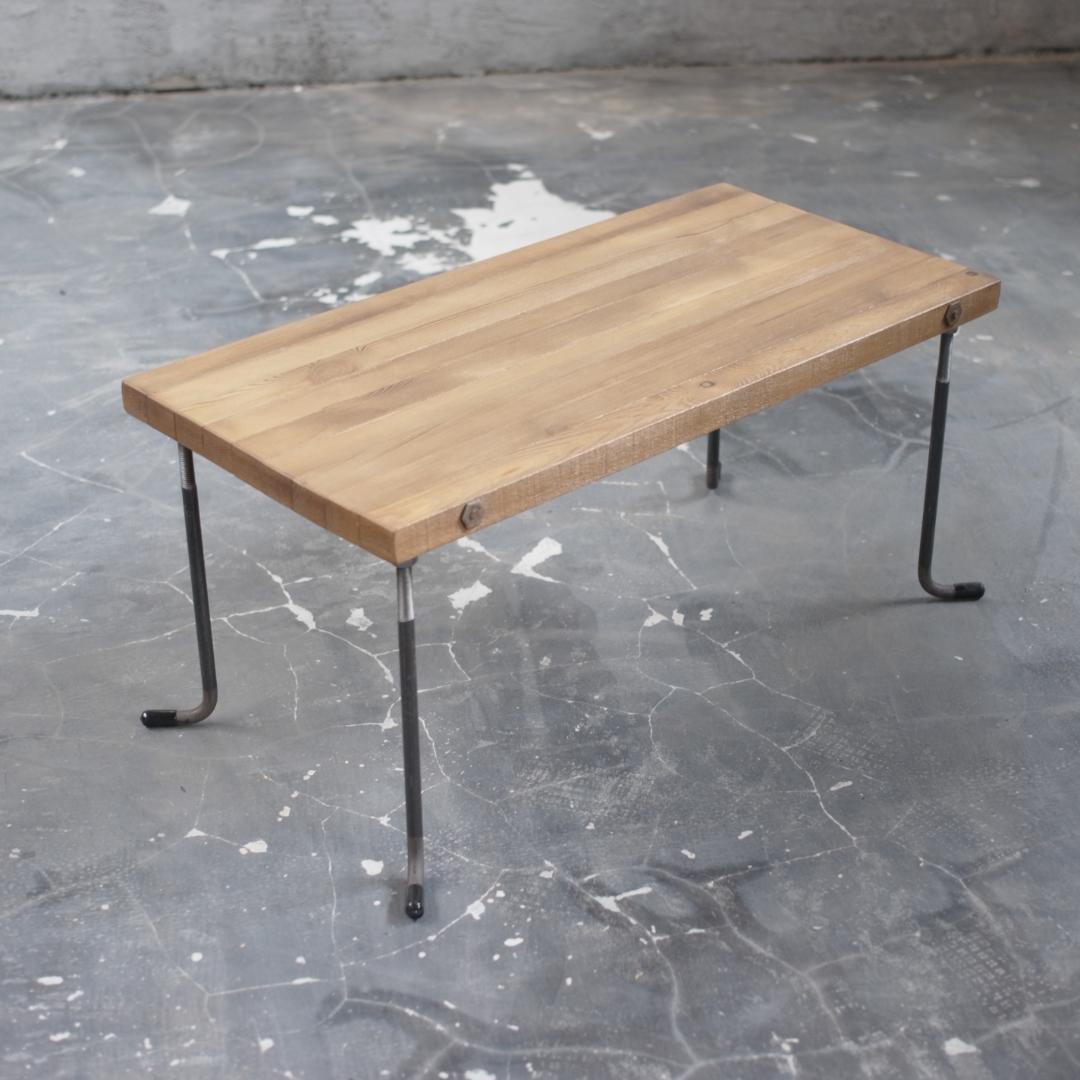 SALE【現品販売】アイアン ローテーブル 机 鉄脚 鉄 テーブル tab36