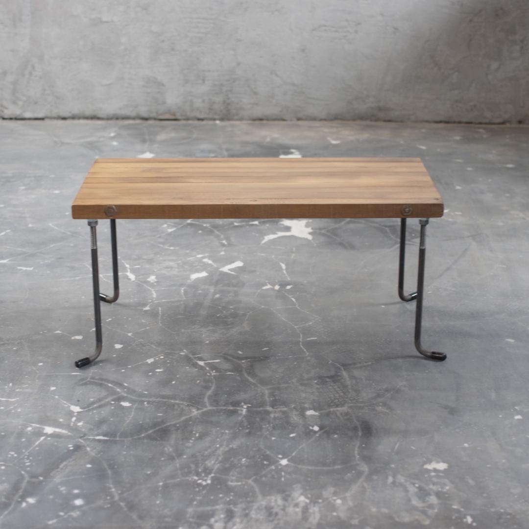 SALE【現品販売】アイアン ローテーブル 机 鉄脚 鉄 テーブル tab36