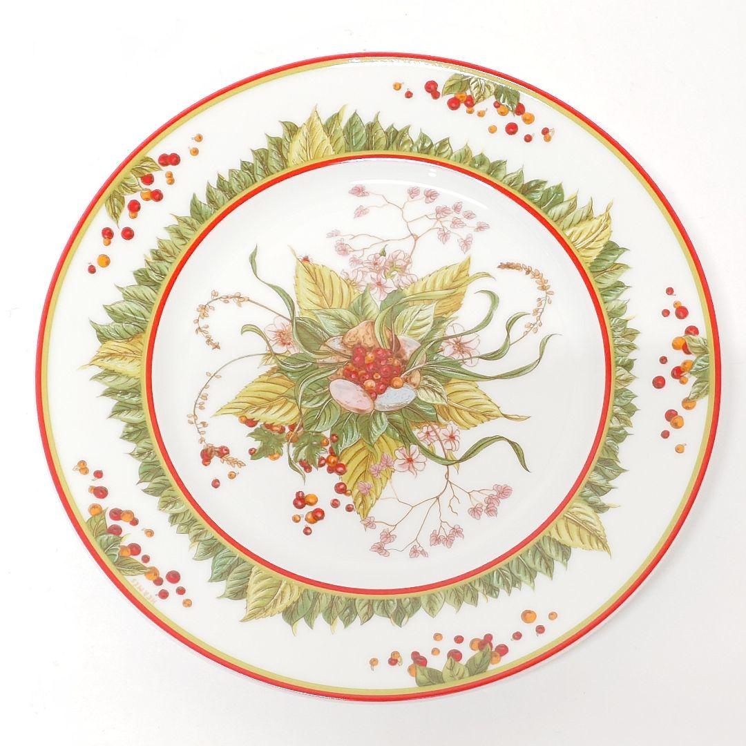 【未使用品】HERMES ピタゴラスの庭 皿 プレート 22.5cm エルメス