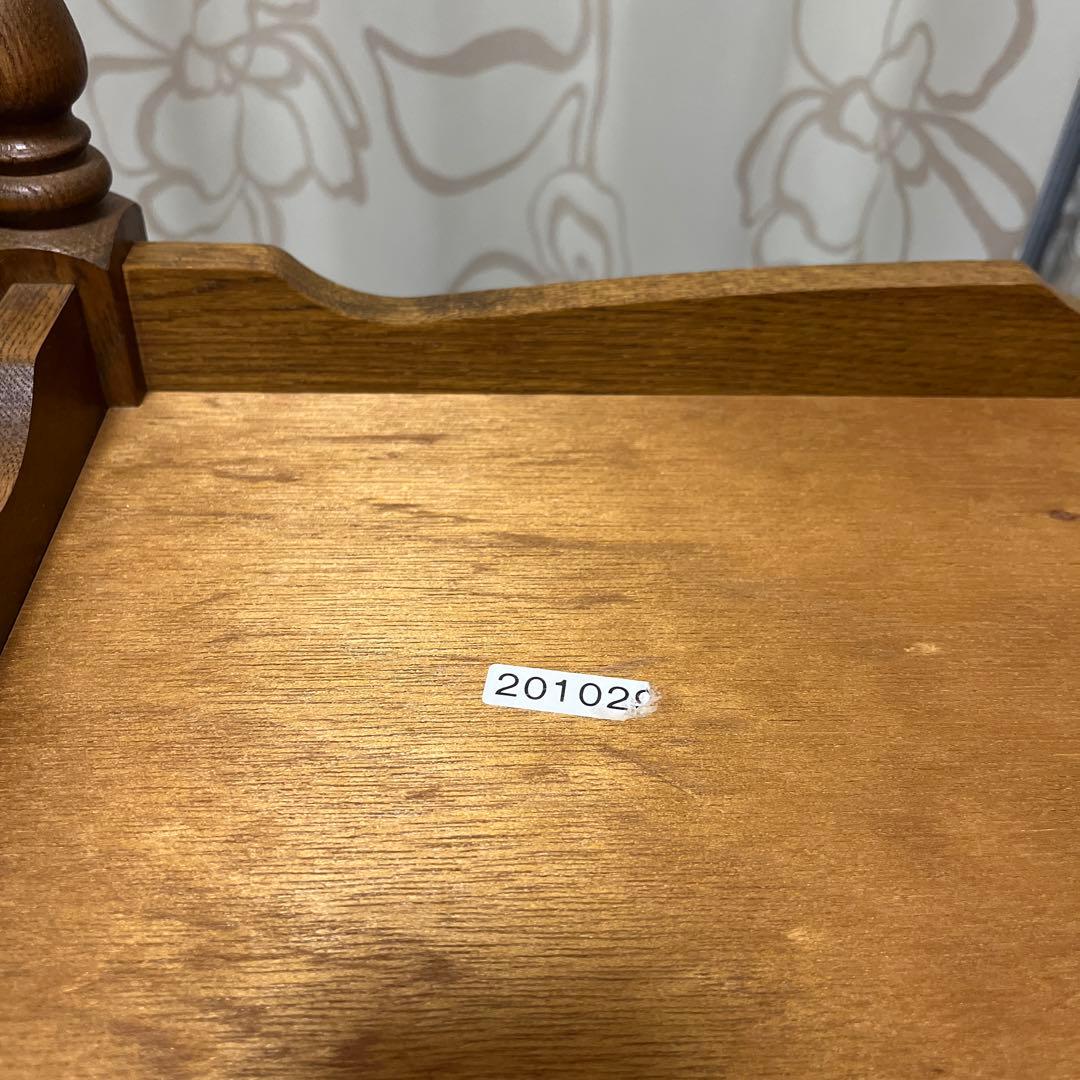 カリモク家具　キッチンワゴン　キャスター交換済