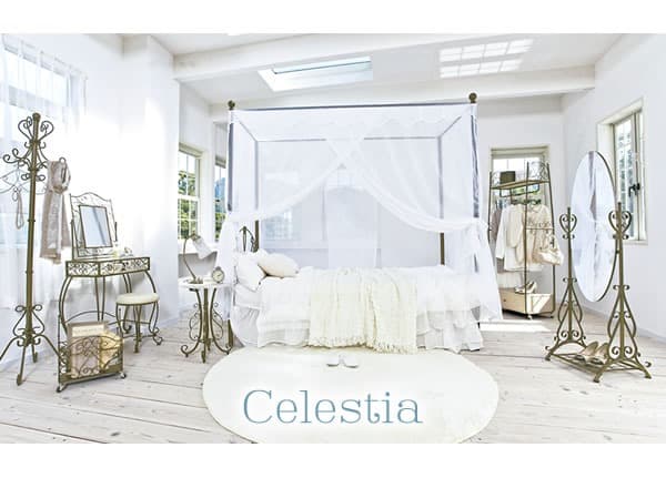 高級感 おしゃれ 姫系 ガーリー かわいい ベッドフレーム シングル ゴールド