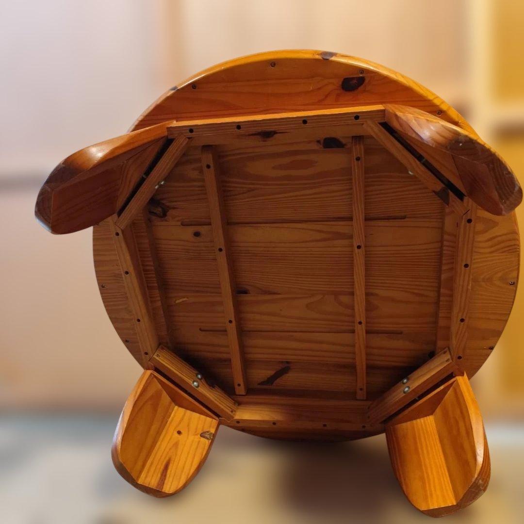 直接引き取り 天然木 無垢材 ちゃぶ台 コーヒーテーブル ローテーブル