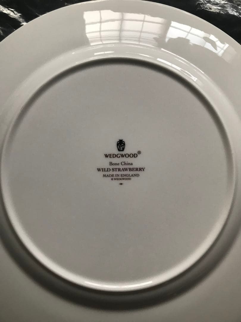 黒壺　ウェッジウッド　ワイルドストロベリー　大皿　プレート　6枚