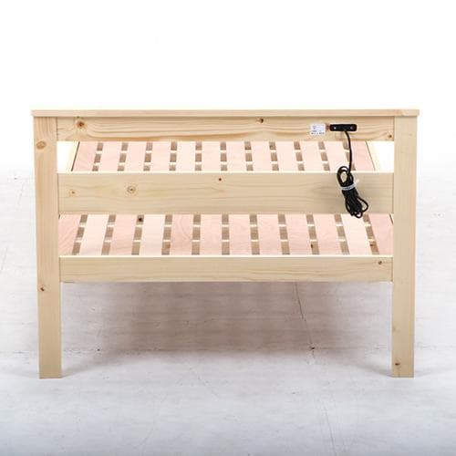 ベッド☆無垢パイン材W900×L2050×H330㎜☆直接お引取も可能【送料別】