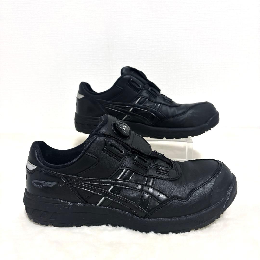 asics アシックス　安全靴　ウィンジョブ CP306 ボア　BOA 黒