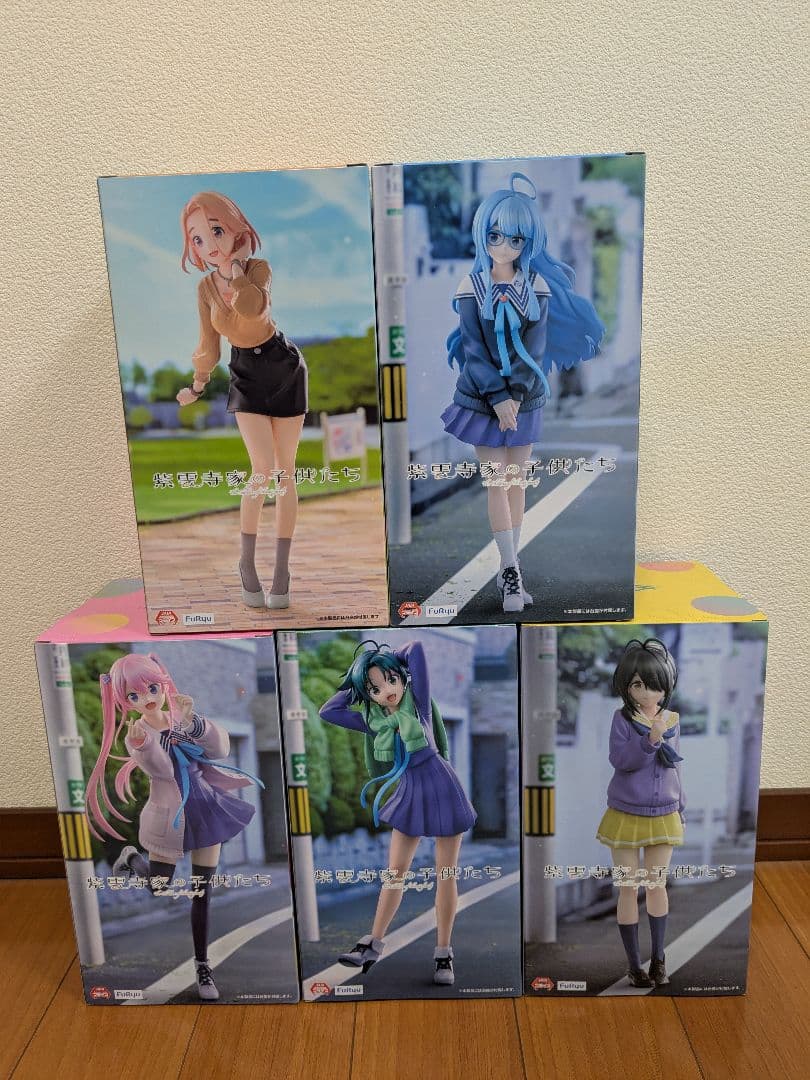 紫雲寺家の子供たち フィギュア13点セット