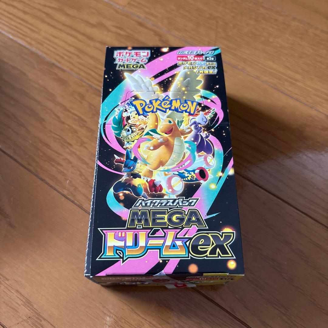 ポケモンカード メガドリームex 1BOX 10パック 封入率一致 - メルカリ