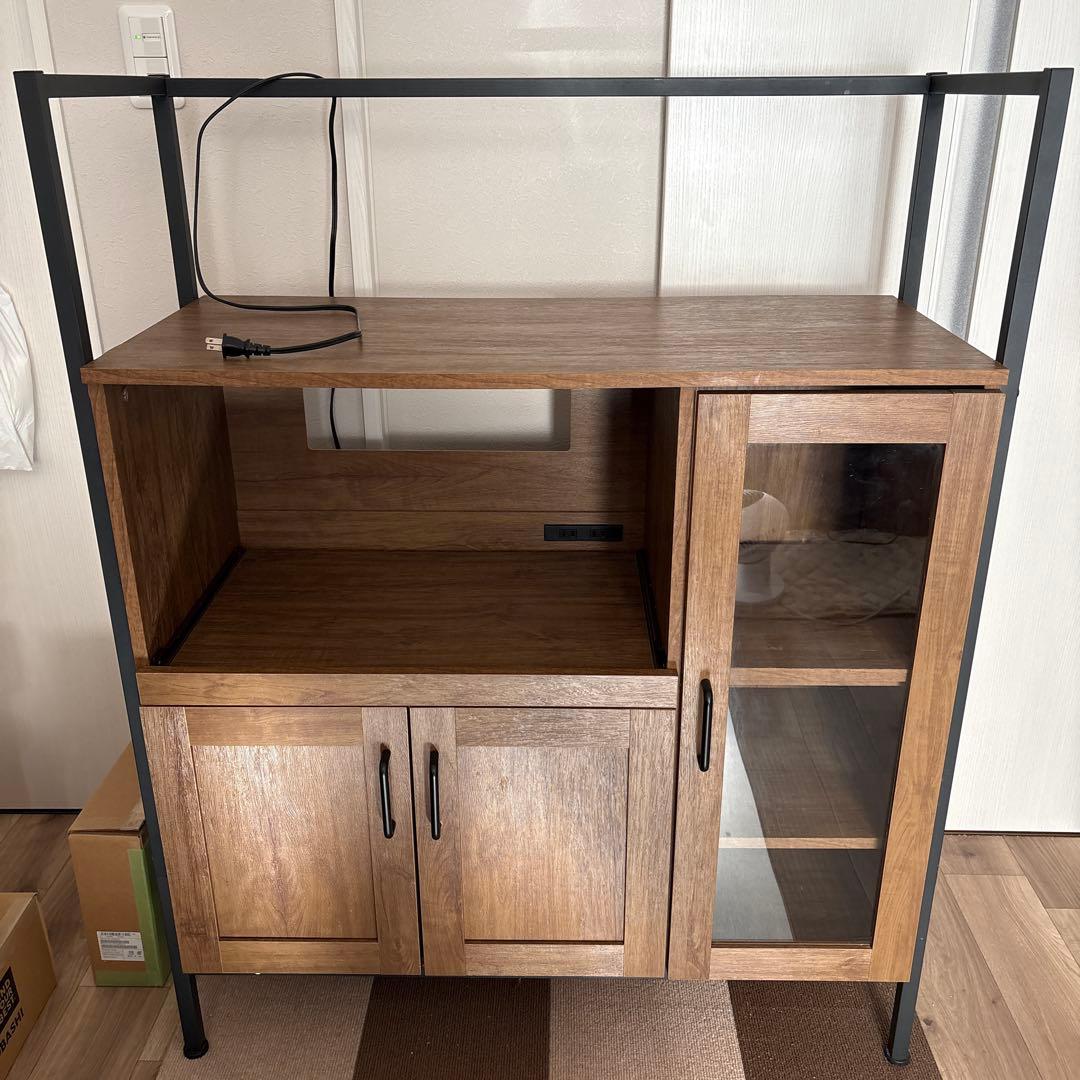 ホームテイスト ヴィンテージレンジ台 GREACK-グリック- ウォールナット