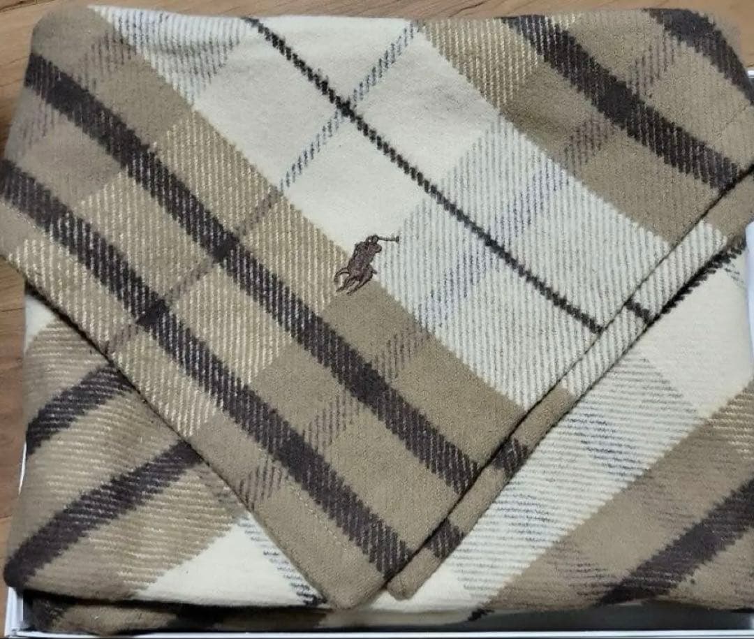 新品・未使用☆RALPH LAUREN ラルフローレン 膝掛け ブランケット