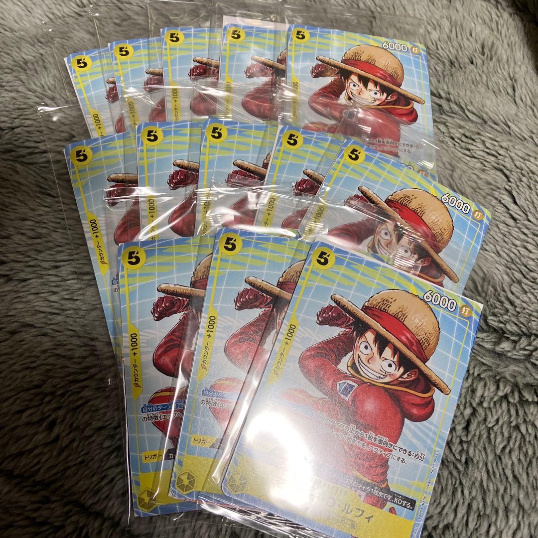 ワンピースカード イベント配布パックB 未開封 6パック マクドナルド