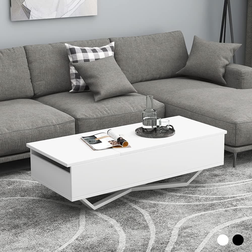 【2色から選】ローテーブル 収納付き テーブル センターテーブル 収納付き