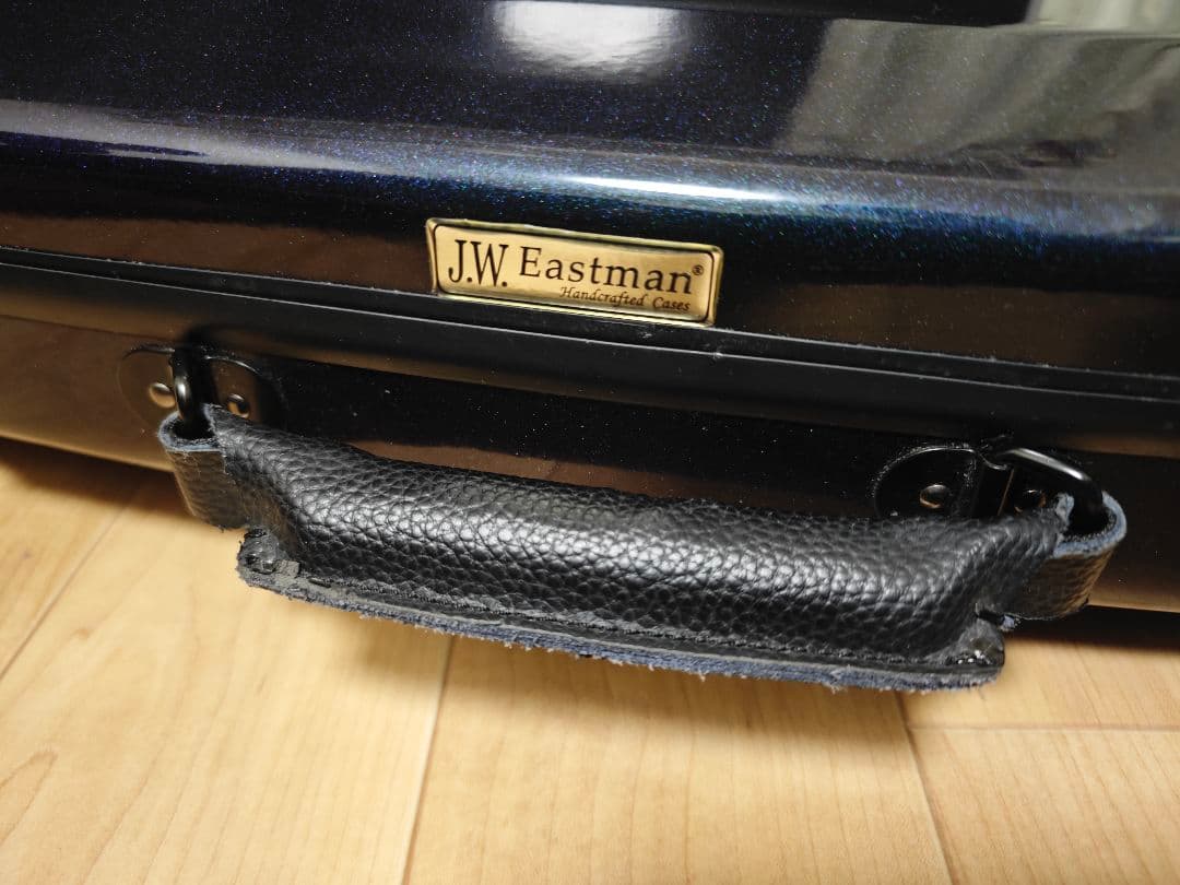 J.W.EASTMAN バイオリンケース ハードケース 4/4　緑〜紫