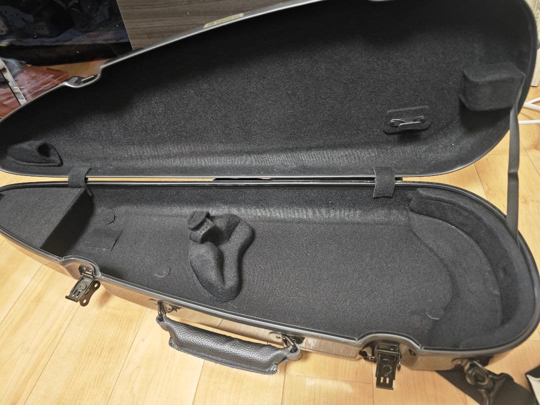 J.W.EASTMAN バイオリンケース ハードケース 4/4　緑〜紫