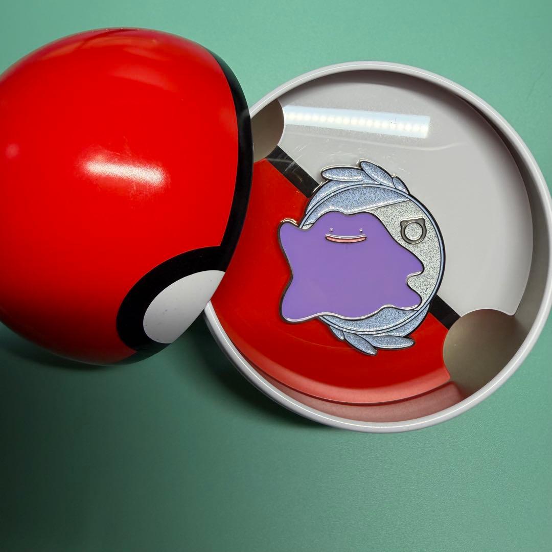 韓国限定】ポケモン メタモン ピンバッチ モンスターボール付 - メルカリ
