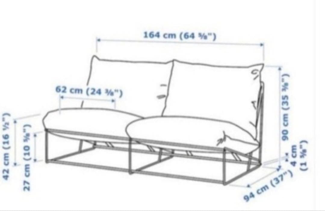 IKEA ハーヴステン 2人掛け　ソファ