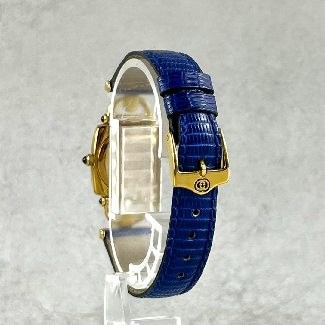 極美品 GUCCI グッチ ホースビット 6300L クォーツ レディース腕時計