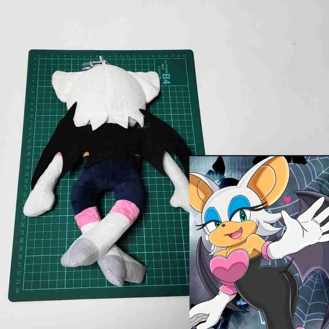 ルージュ ぬいぐるみ ソニック 大きい マスコット 国内34cm【残3