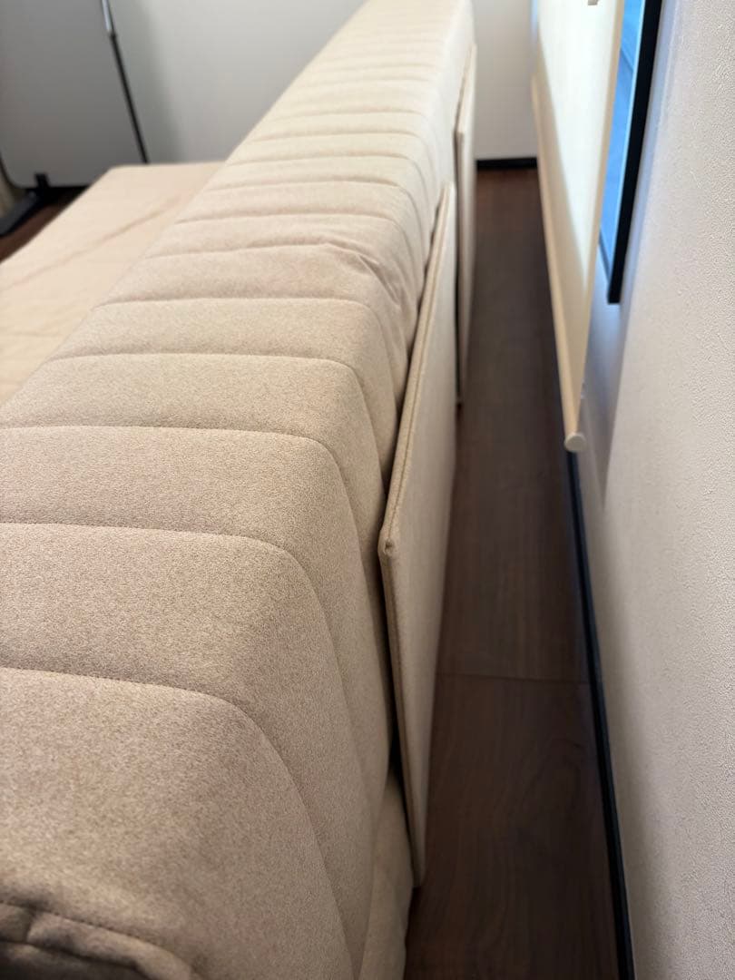 HAREM つみきソファ 幅180cm メランジアイボリー