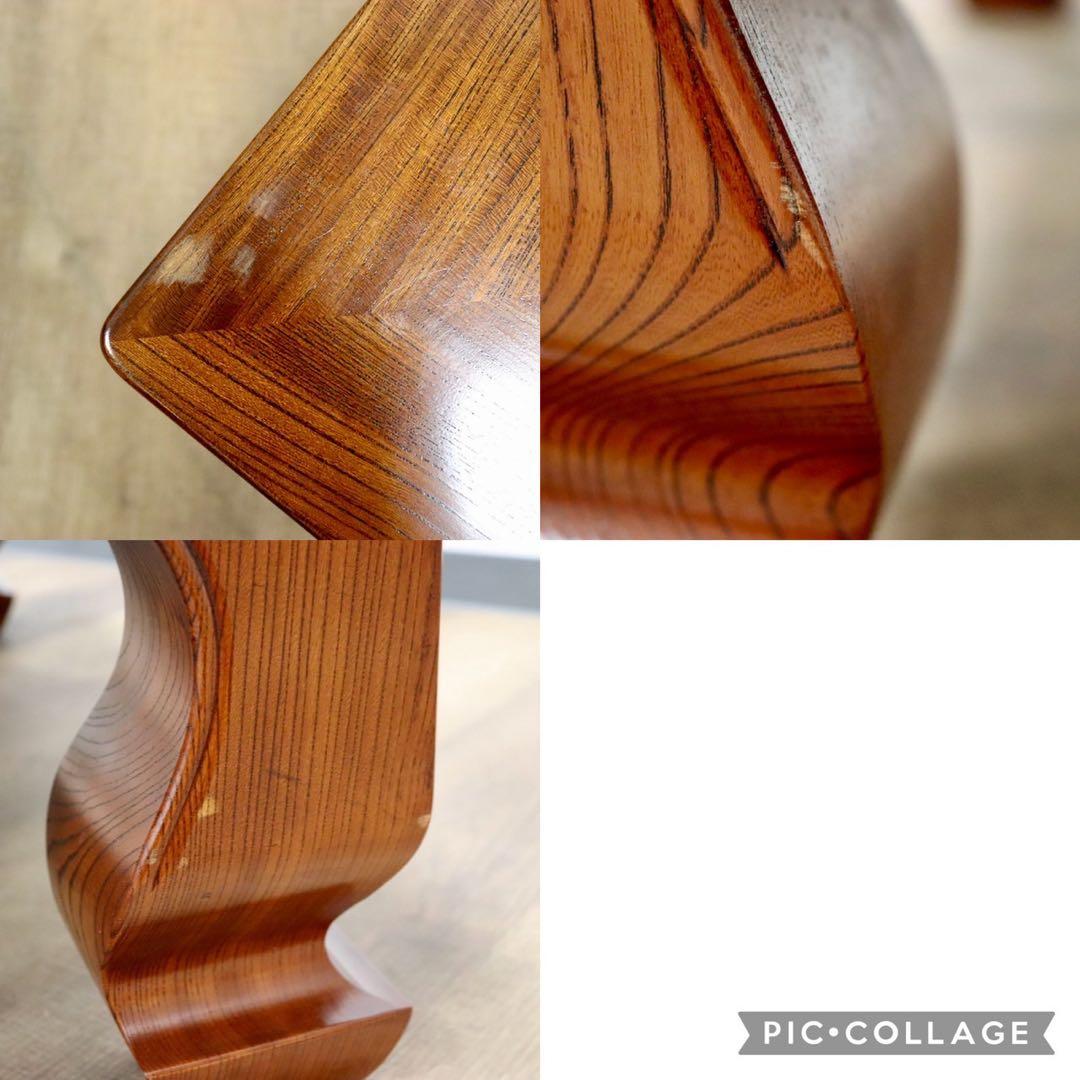 GMGF116○中澤唐木 紫檀 座卓 ローテーブル リビングテーブル 無垢 漆塗