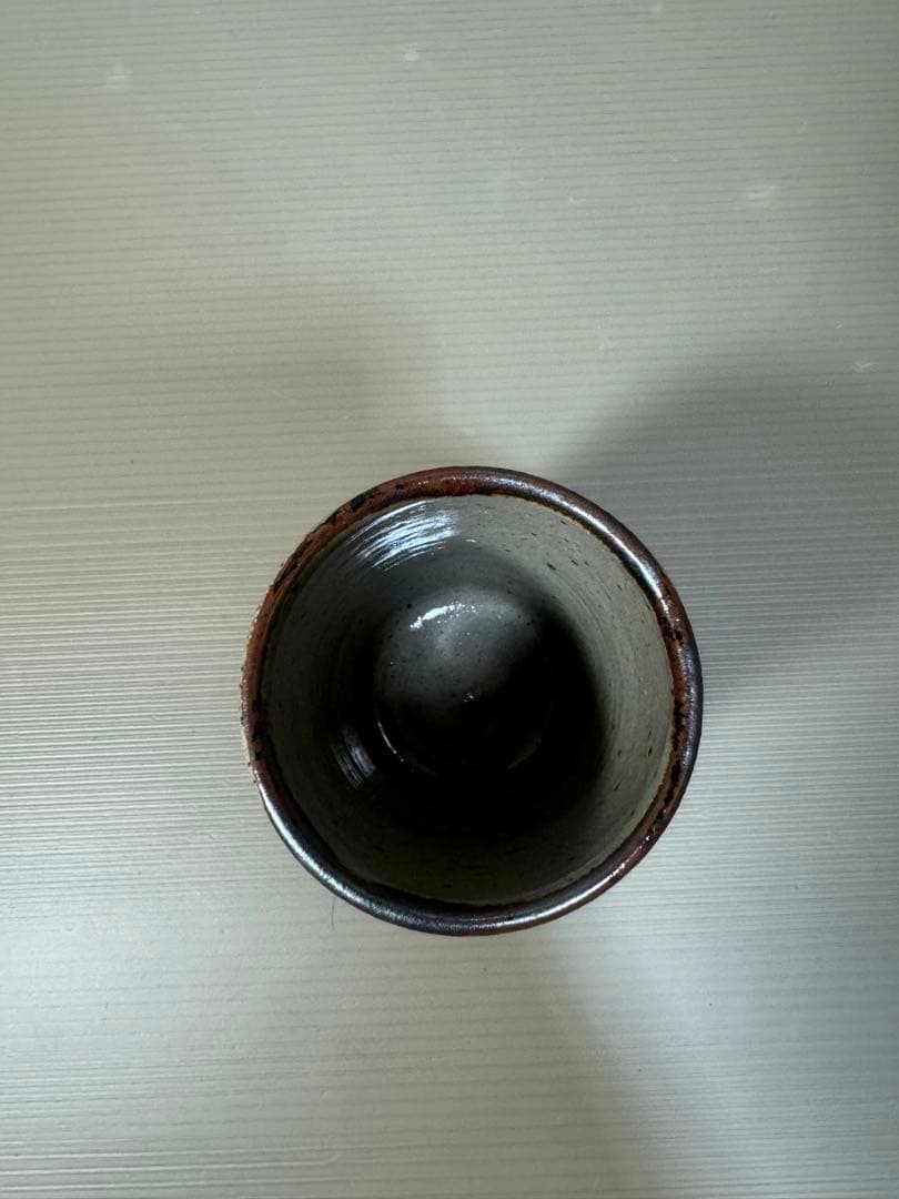 2226 十四代　中里太郎右衛門　絵唐津　湯呑　未使用