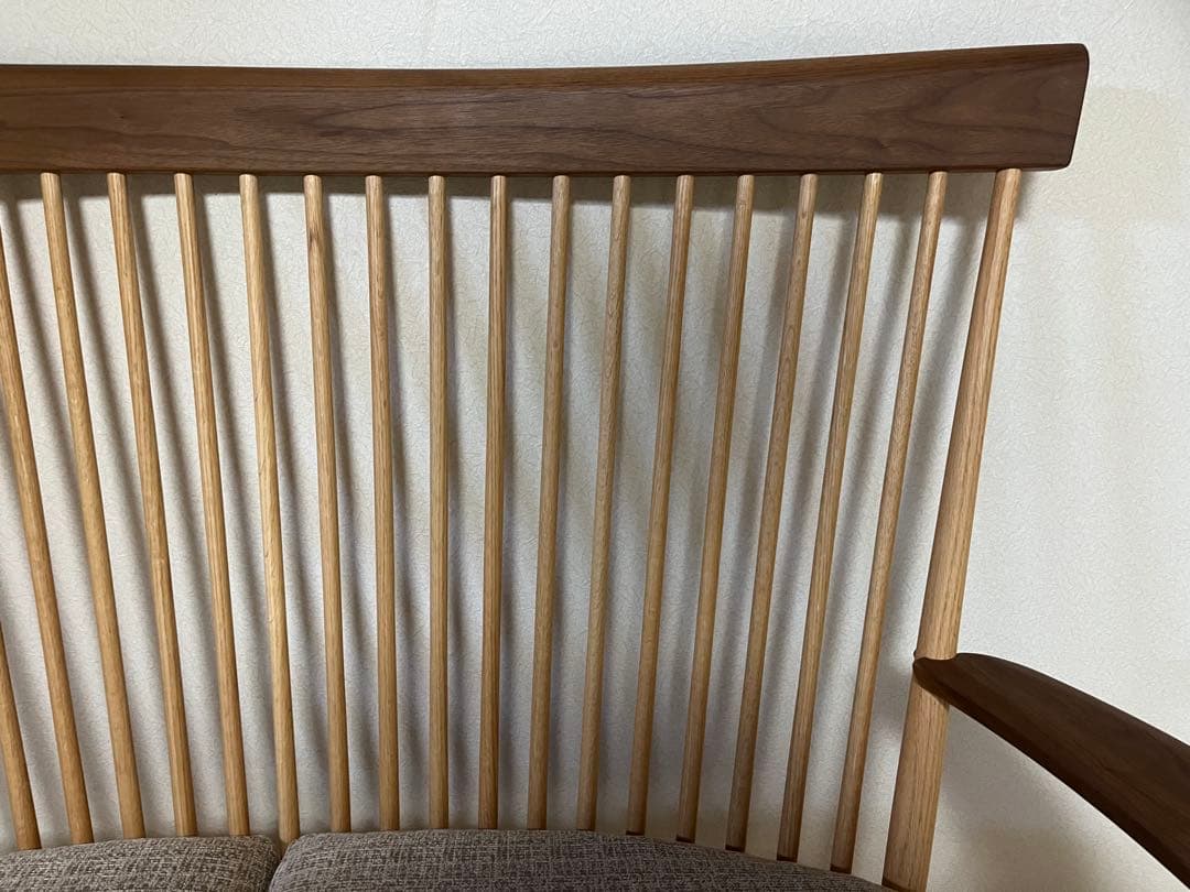 柏木工wood Works2人掛けラブチェアWLC66