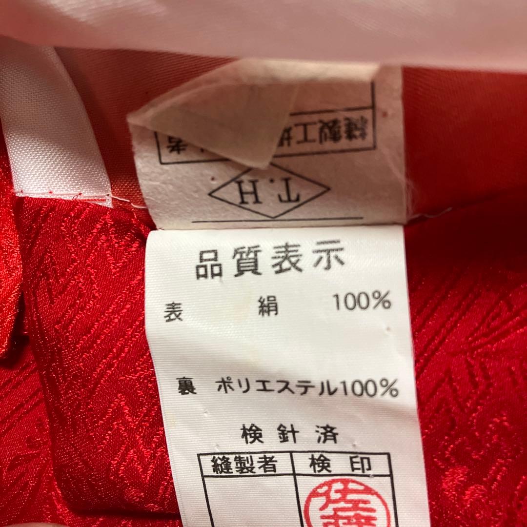 3歳七五三絹着物 被布セット