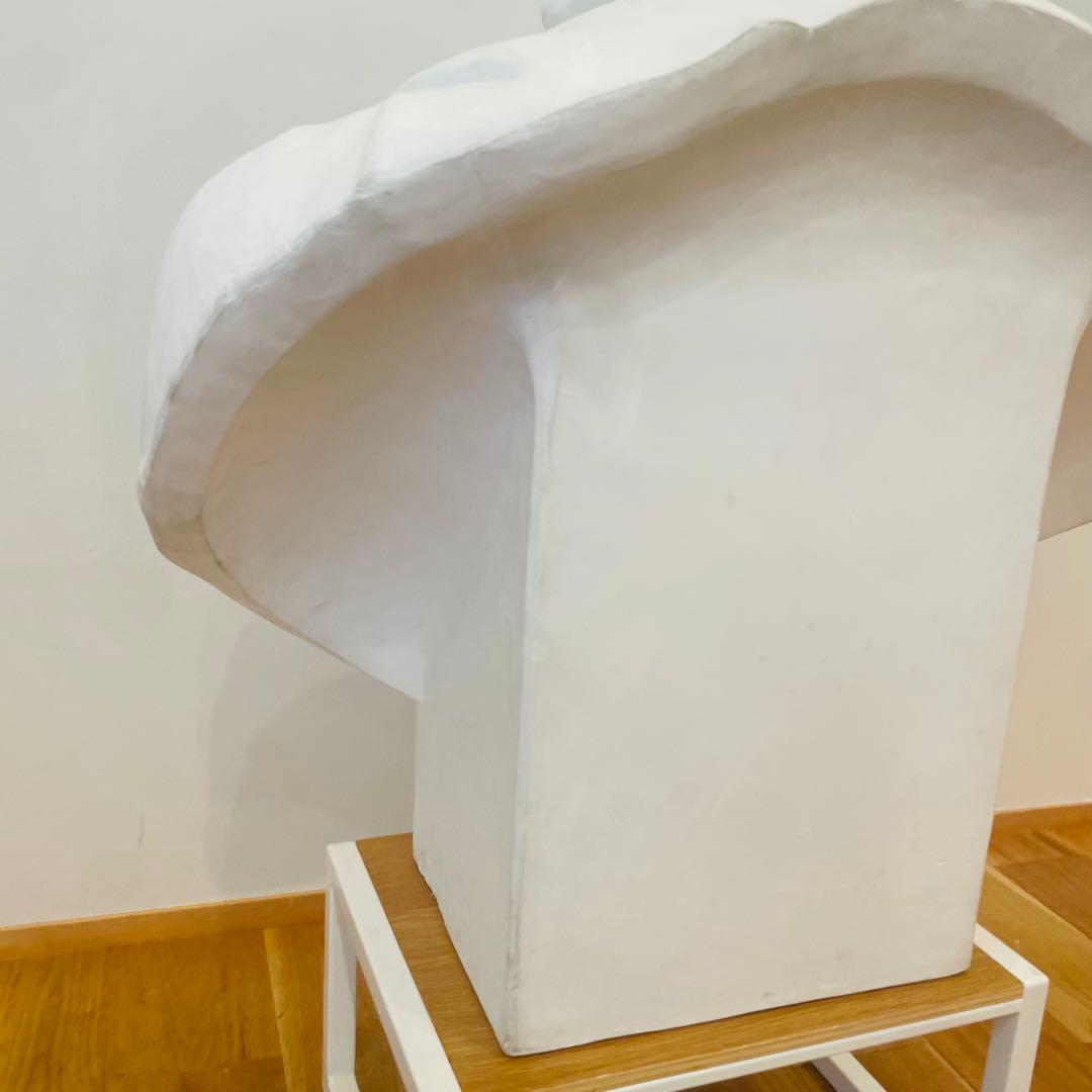 希少 石膏像 ブルータス 胸像 デッサン 特大 彫刻 置物 オブジェ