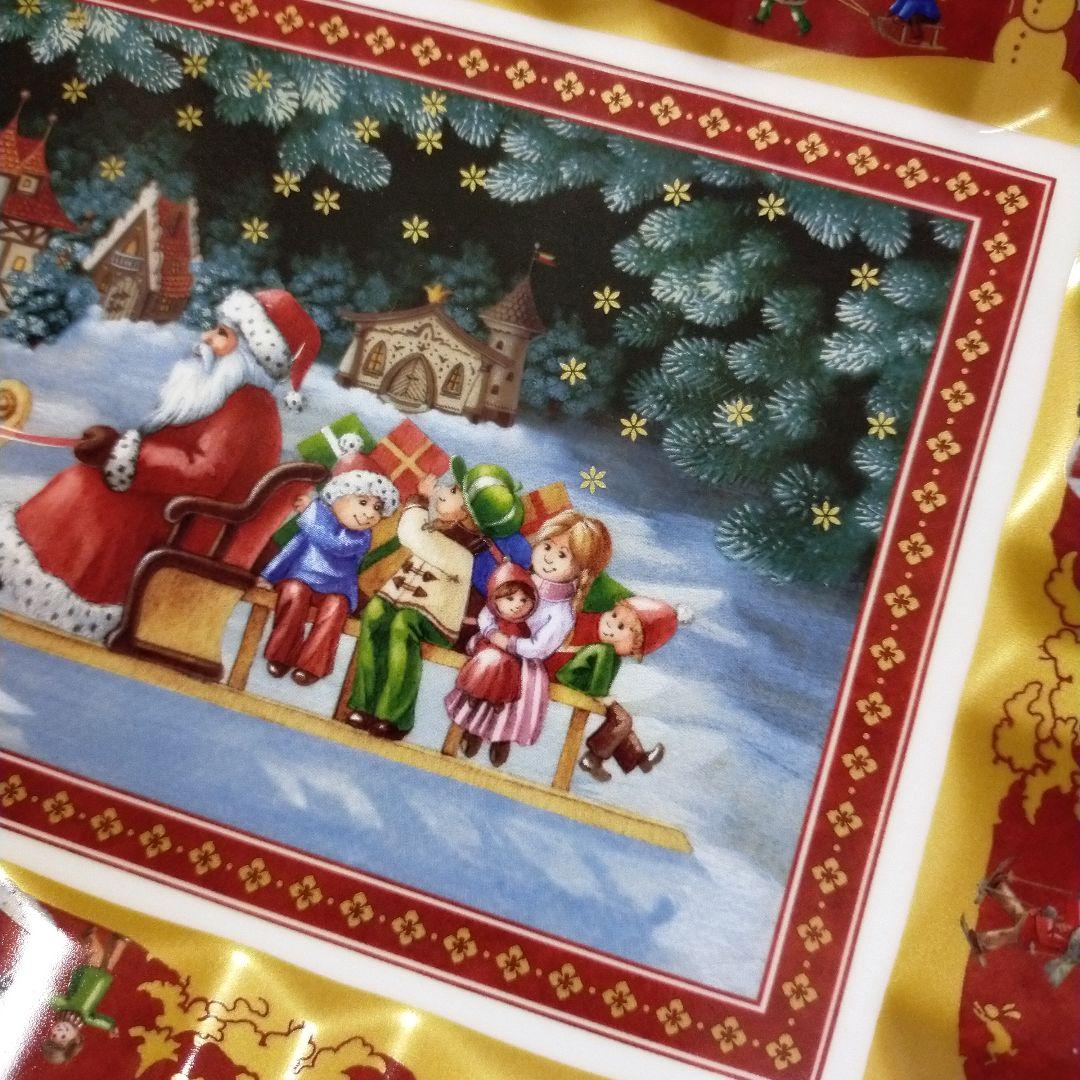 ビレロイ＆ボッホ クリスマス 長方形 プレート ソリ ビレロイボッホ お