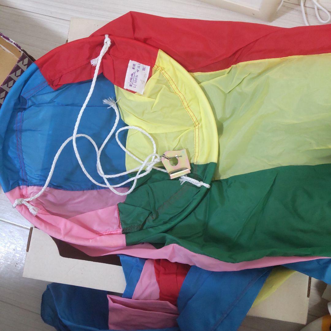 大幅値下げ 鯉のぼり 4メートル 筆頭3本＋吹き流しレトロ　ナイロン製東レ東旭印