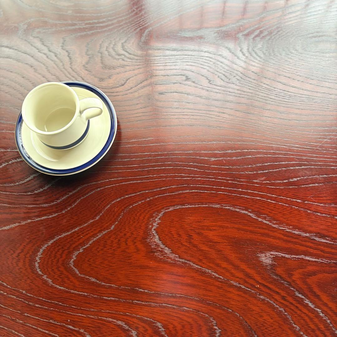 《送料込み》和モダン 座卓 ローテーブル ナラ突板仕上げ / 105×75cm