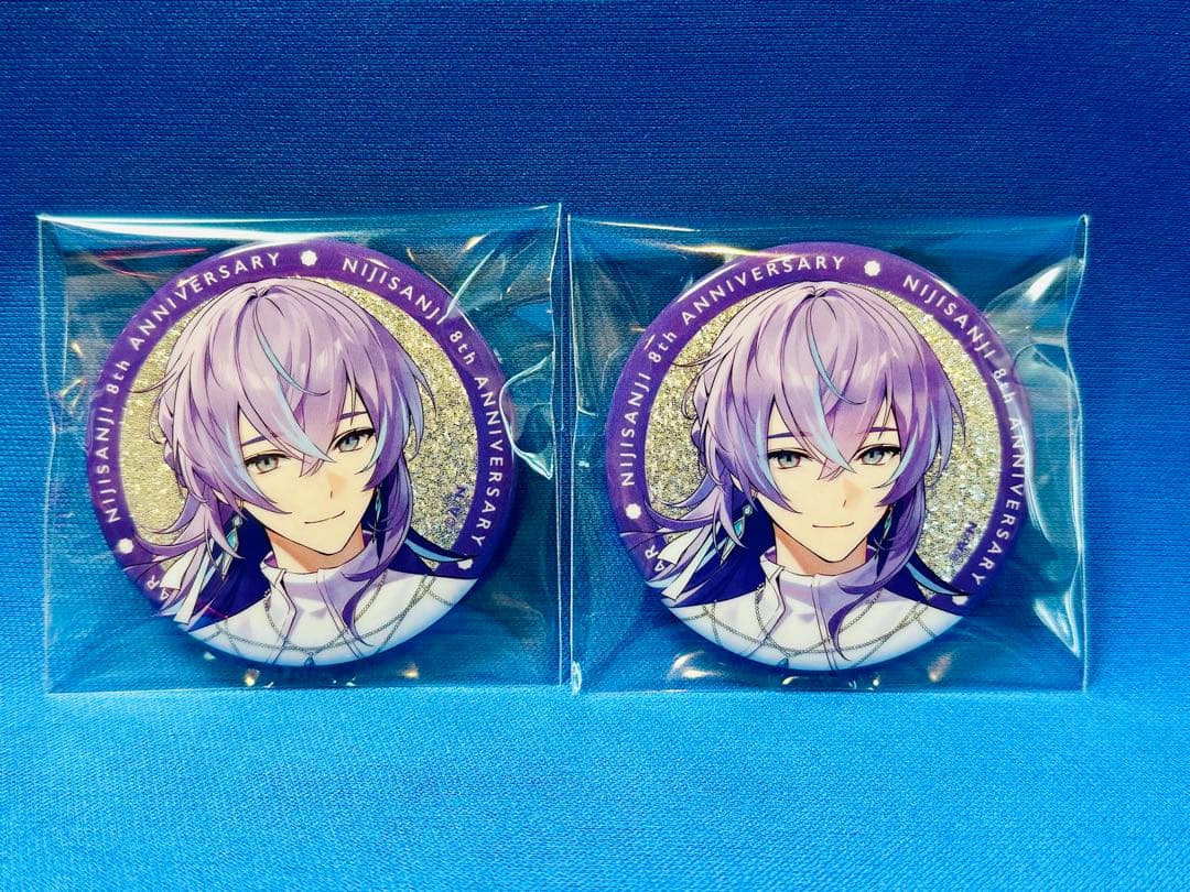 にじさんじ 8周年 星導ショウ グリッター 缶バッジ Bグループ - メルカリ